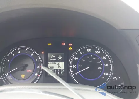 2011 Infiniti G37X из США, поврежденный, VIN JN1CV6EL6BM261121